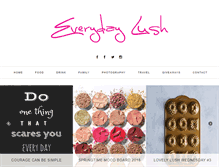 Tablet Screenshot of everydaylush.com